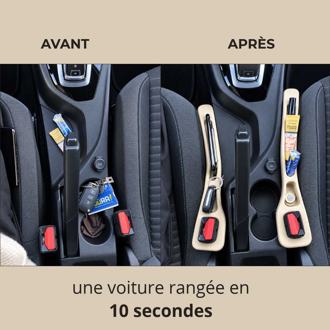Lot de 2 organisateurs de sièges auto