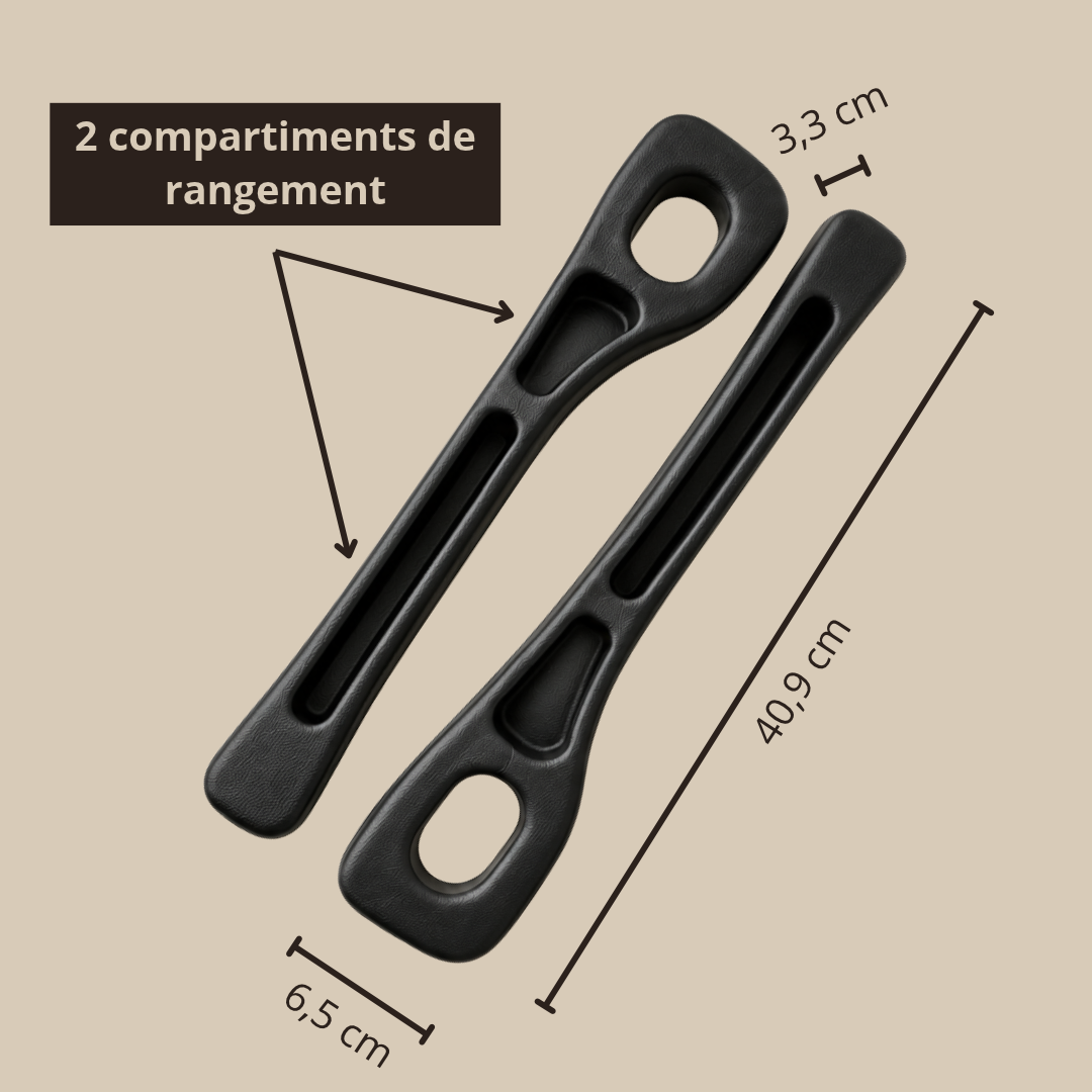 Lot de 2 organisateurs de sièges auto